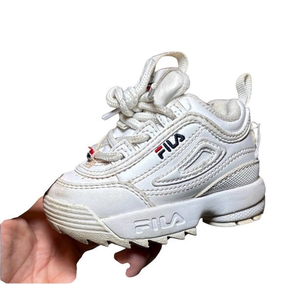 Fila Disruptor II Infant Toddler Shoe Size 4 - Picture 4 of 11